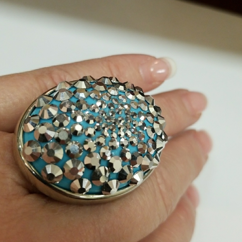 Original Tarina Tarantino Sworvaski Crystal Ring